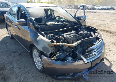 2014 Nissan Sentra Sl из США, поврежденный, VIN 3N1AB7AP5EY310082